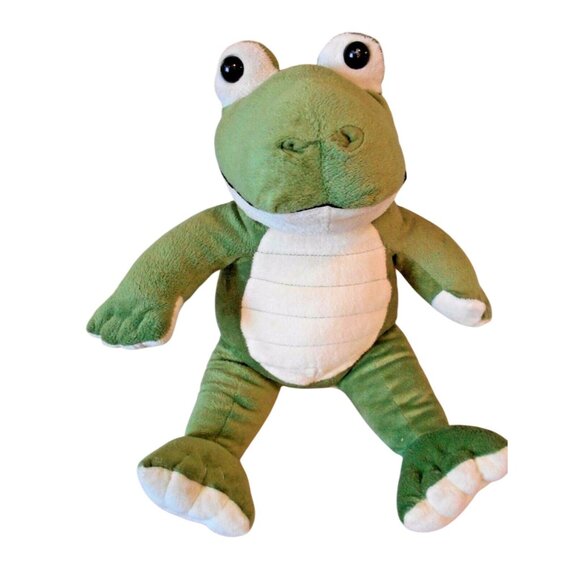 Teddy Mountain Plush Stuffed Animal Toy Alligator Crocodile 17.5 in tall Green W - Picture 1 of 7